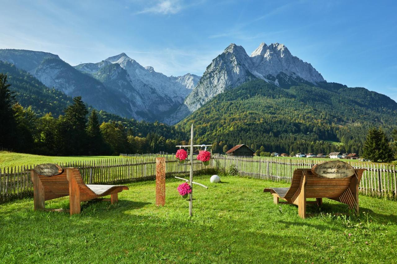 Boutique Hotel Laengenfelder Hof Grainau Exterior photo